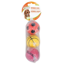 Pawise Szivacslabda kutyáknak 6 cm 3db kutyajáték játék kutyáknak