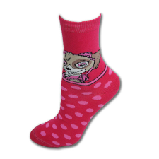 PawPatrol Gyerek pamut bokazokni - Mancs őrjárat - 31-34 - pink gyerek zokni