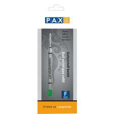 Pax Golyóstollbetét, 0,8 mm, pax, zöld pax4030080 tollbetét
