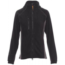  Payper Aspen+ Lady cipzáras női polár pulóver, fekete/szürke