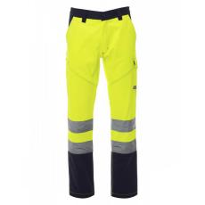 PAYPER Charter Láthatósági Derekas Munkásnadrág Sárga/Navy - 5XL