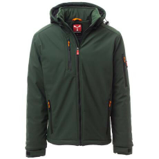  Payper Creek Pad bélelt softshell kabát erdőzöld/fekete