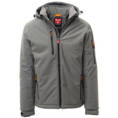  Payper Creek Pad bélelt softshell kabát szürke/fekete