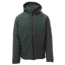 PAYPER Creek Pad Téli Bélelt Softshell Kabát Erdőzöld - S