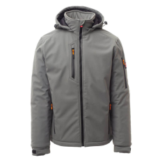 PAYPER Creek Pad Téli Bélelt Softshell Kabát Szürke - 3XL