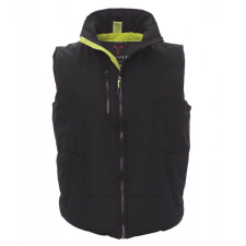 PAYPER Daytona Téli Bélelt Mellény Fekete/Zöld - L munkaruha