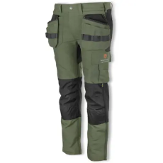 PAYPER erebos derekas nadrág P91012-58 zöld/ fekete stretch 290 g (58)
