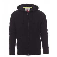 PAYPER Hawaii+ Cipzáras Kapucnis Fekete Pulóver