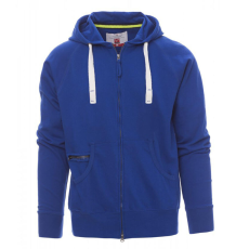 PAYPER Hawaii+ Cipzáras Kapucnis Királykék Pulóver - M