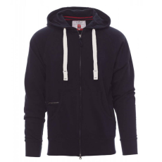 PAYPER Hawaii+ Cipzáras Kapucnis Sötétkék Pulóver - M