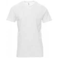  Payper Print környakas póló, fehér férfi póló