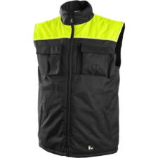 PAYPER seattle 1394-02CZ xxxl bélelt mellény fekete/sárga (3xL) munkaruházat munkaruha