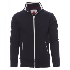 PAYPER Sydney Cipzáras Pulóver Sötétkék/Fehér munkaruha