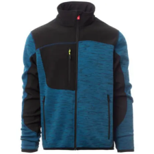 PAYPER TRAVEL S00740-0103/08072-XL CIPZÁRAS PULÓVER, KÉK/FEKETE (XL) munkaruha