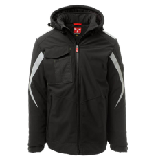 PAYPER Wonder Pad Bélelt Softshell Fekete Télikabát - 2XL