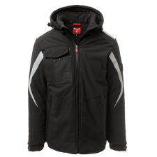 PAYPER Wonder Pad Bélelt Softshell Fekete Télikabát - 3XL munkaruha