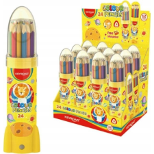 PBS Connect Keyroad Színes Ceruza Készlet - 24 db, Háromszögletű, Rakéta Palackban (KR972229) színes ceruza