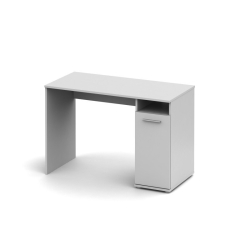  PC asztal, fehér, NOKO-SINGA 21 íróasztal