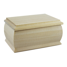 PC Fa Ékszerdoboz 10cm x 6,5cm x 5cm dekorációs kellék