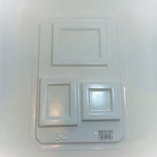 PC Gipszkiöntő forma - Képkeret 3 darabos 52 dekorációs kellék