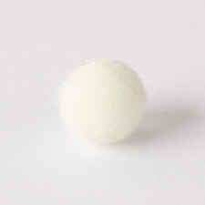PC Zsenília pompon 2 cm - világosbézs dekorációs kellék