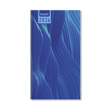PD Calendar Határidőnapló Period Basic Zsebnaptár álló Blue papír 2026 határidőnapló