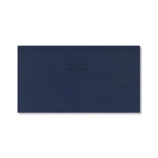 PD Calendar Határidőnapló Period Standard Zsebnaptár fekvő kék műbőr 2026 határidőnapló