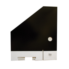 PD Office Iratpapucs karton összehajtható pd A/4 10 cm gerinccel karton fekete