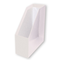 PD Office Iratpapucs pd karton merev falú A/4 9 cm gerinccel fóliás fehér