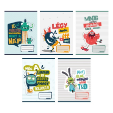 Pd School Füzet pd nagyalakú sima Monsters 2024 füzet