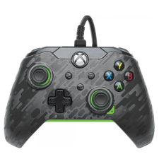 PDP Neon Xbox Series X vezetékes kontroller fantom fekete videójáték kiegészítő