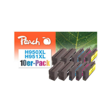 Peach 0F319837 tintapatron 10 dB Kék, Cián, Magenta, Sárga (PI300-687) nyomtatópatron & toner