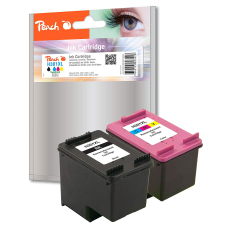 Peach 316258 tintapatron 2 db Fekete, Cián, Magenta, Sárga (PI300-399) nyomtatópatron & toner