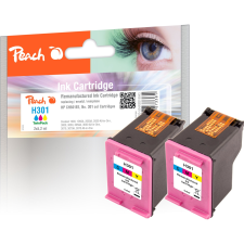 Peach (HP CH562EE 301) Tintapatron Tricolor - Dupla csomag nyomtatópatron & toner