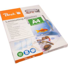 Peach Lamináló fólia DIN A4 80 mikron fényes 100 db Peach (510361) lamináló fólia