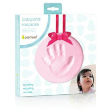 Pearhead rózsaszín lábnyom lenyomat ajándéktárgy