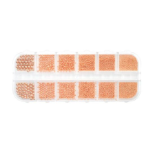  Pearl 12IN1 Szórógyöngy szett- rose gold körömdíszítő