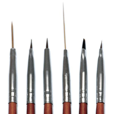  Pearl Ecsetkészlet 6019 6DB-OS műkörmös ecset