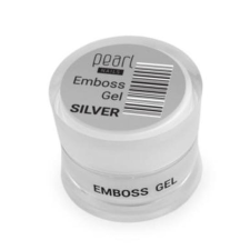  Pearl Emboss Gel - EZÜST 5ml műköröm zselé