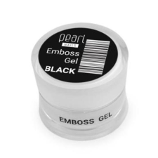  Pearl Emboss Gel - FEKETE 5ml műköröm zselé