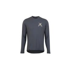 Pearl Izumi Midland férfi hosszú ujjú technikai póló, M-es, sötétszürke