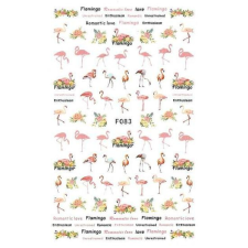  Pearl Körömmatrica - F083 körömdíszítő