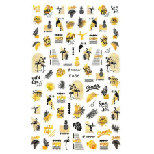  Pearl Körömmatrica - F656 körömdíszítő