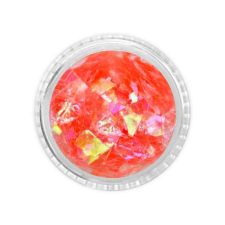 Pearl Mermaid Flakes M2 - narancssárga körömdíszítő