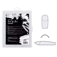 Pearl Nails Gel Tip Box Square (kocka) forma tip