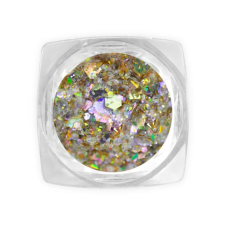 Pearl Nails Holo Metal Glitter mix H12 körömdíszítő