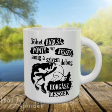 Pecás bögre - Jöhet harcsa, ponty, keszeg bögrék, csészék