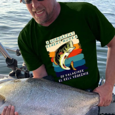  Pecás póló - A horgászat kemény munka női póló