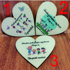  Pedagógusnapi szív dekorációs kellék