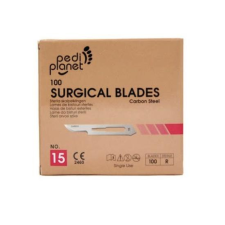  Pedi Planet pedikűr szikepenge 15 - doboz (100db) olló és csipesz